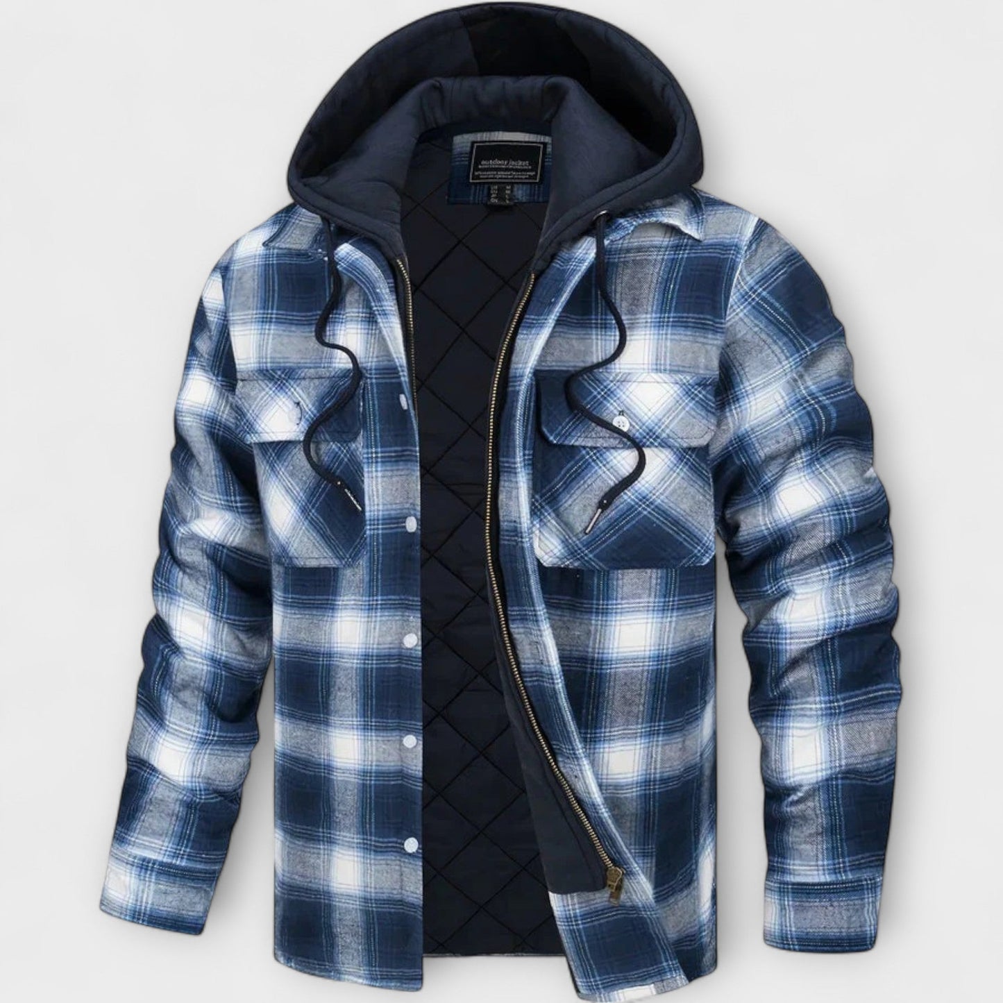 Hunter | Classic Check Hooded Jacket