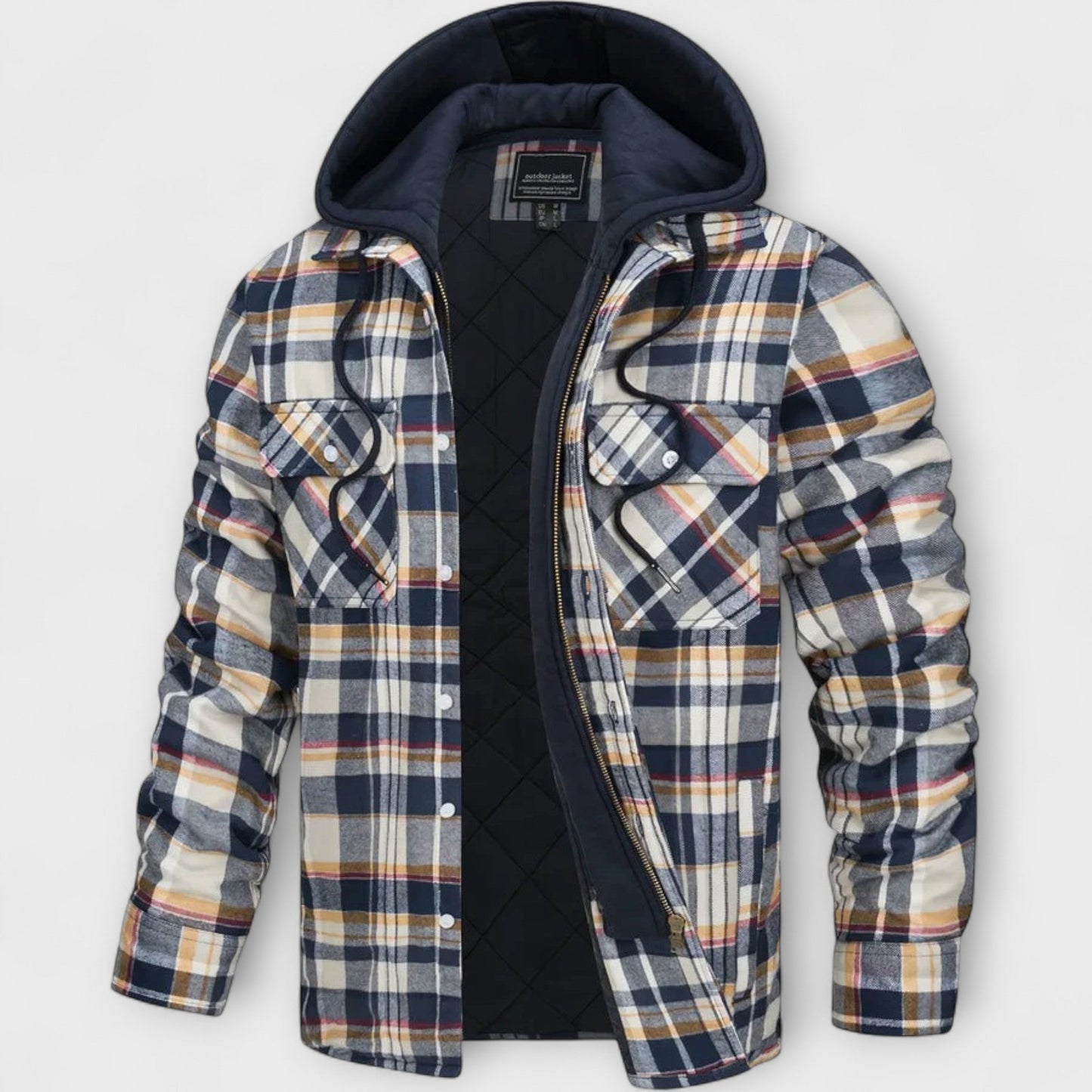 Hunter | Classic Check Hooded Jacket
