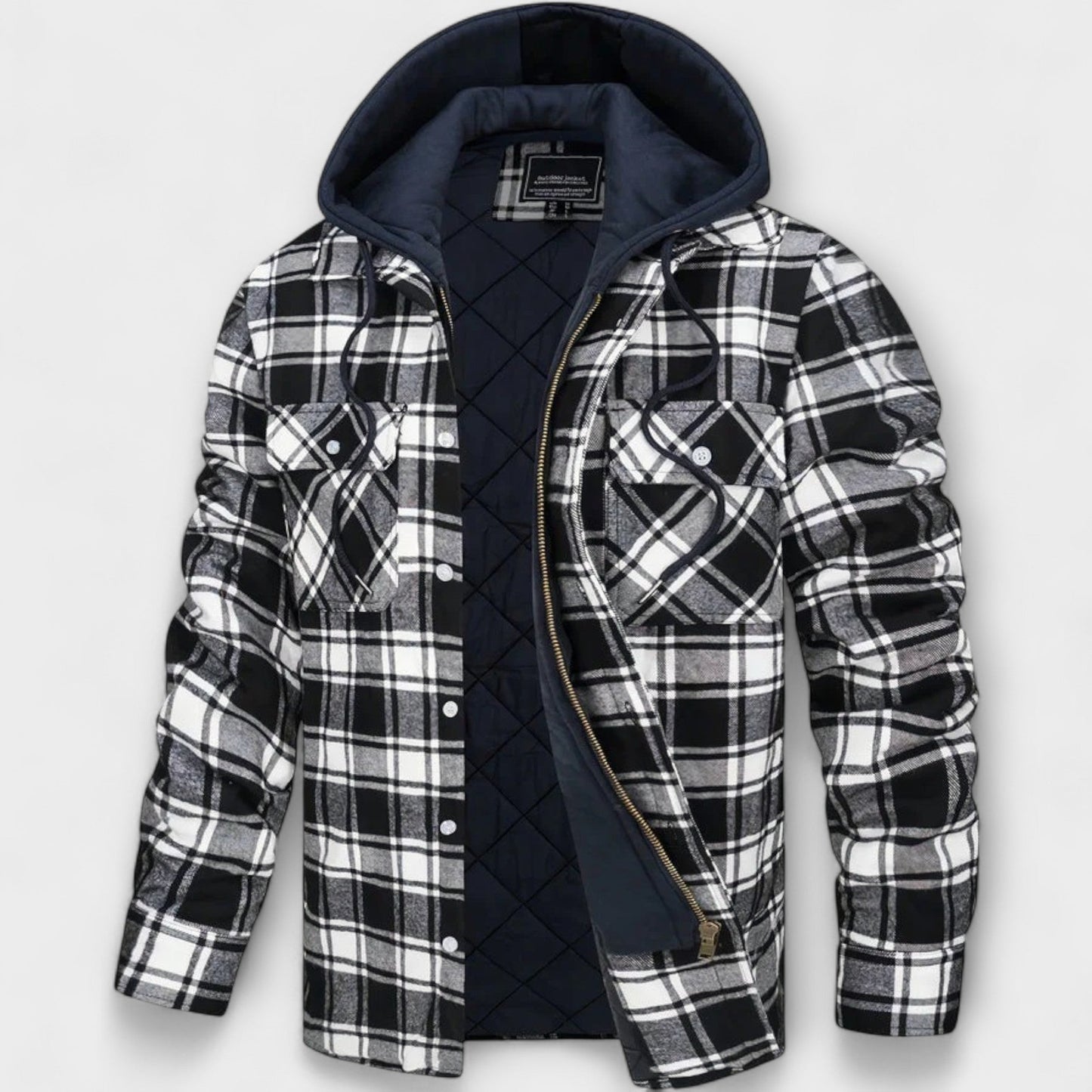 Hunter | Classic Check Hooded Jacket