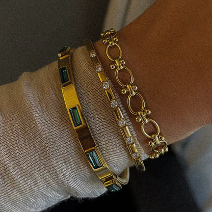 LEAH Round Chain Bracelet