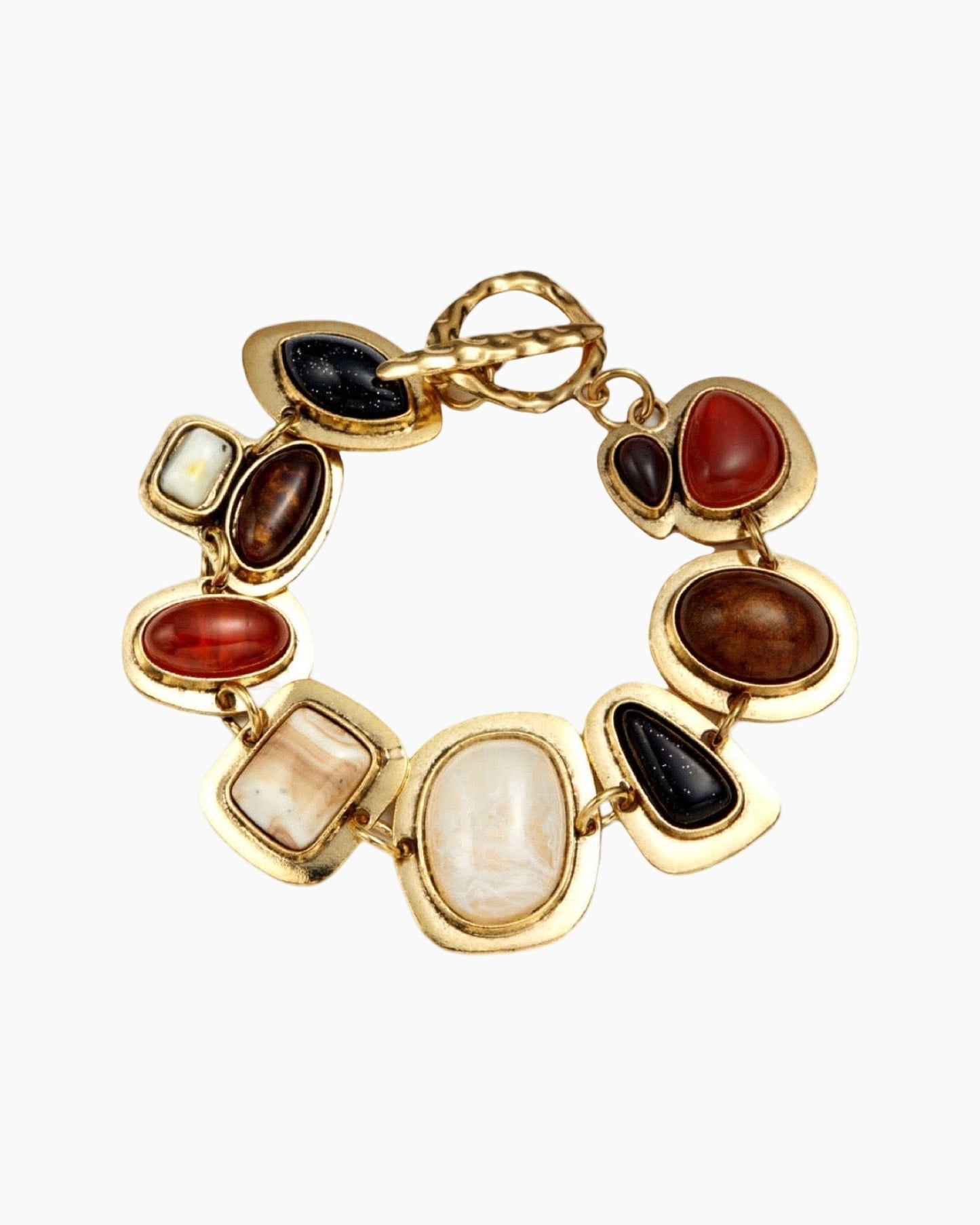 Natural Stone Boho Bracelet
