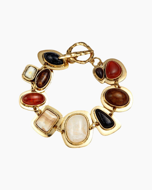 Natural Stone Boho Bracelet