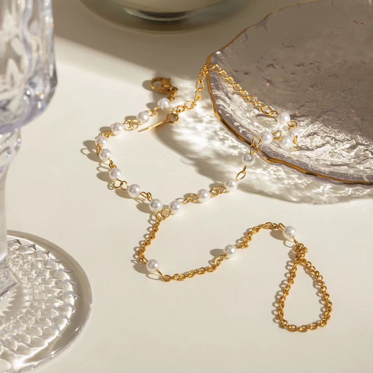 Pearl Hand Chain