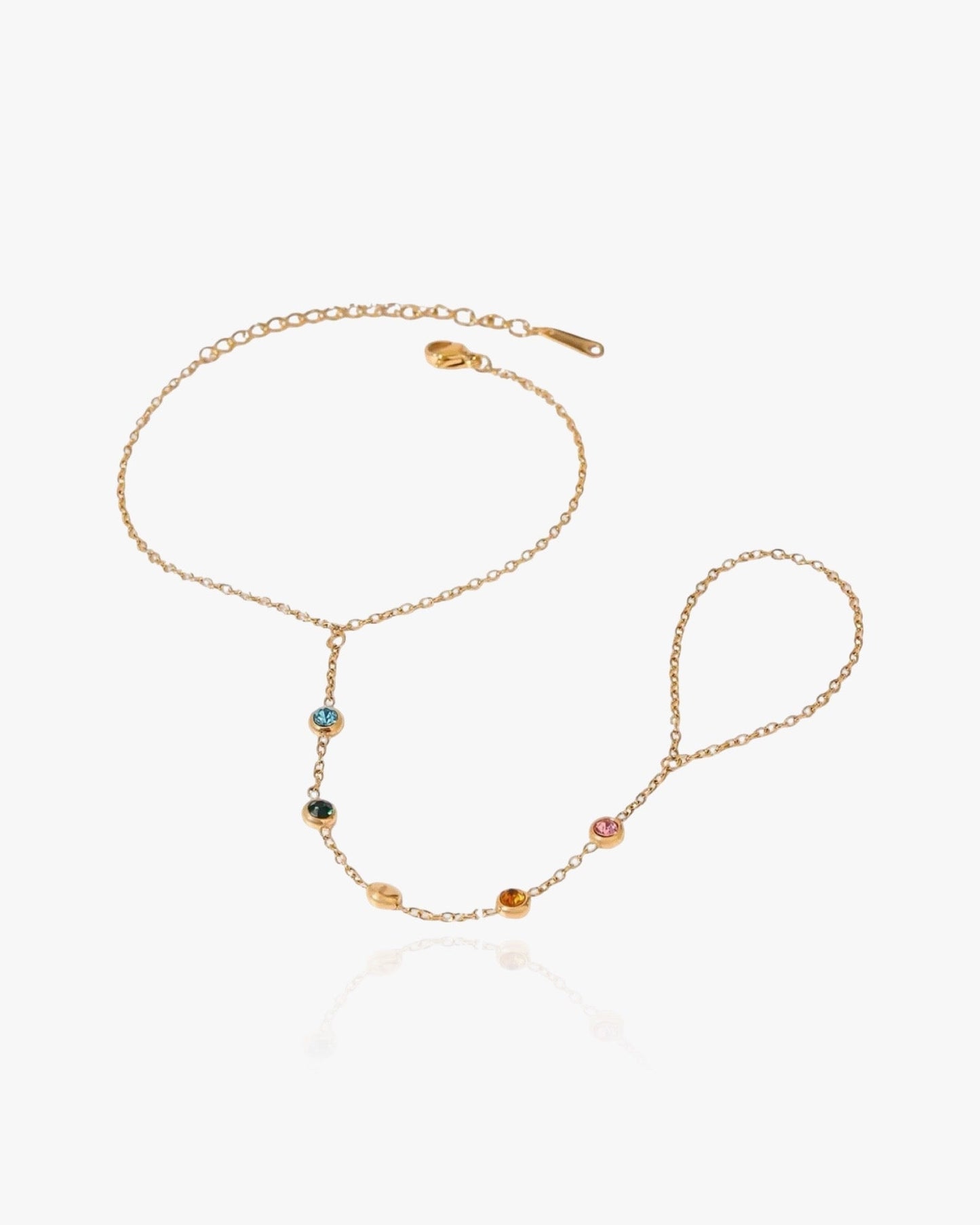 Rainbow Hand Chain