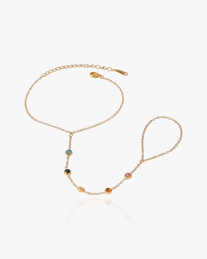 Rainbow Hand Chain