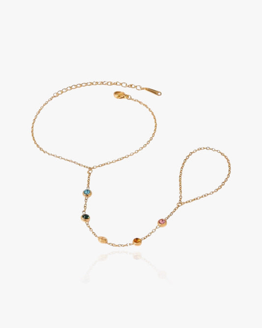Rainbow Hand Chain