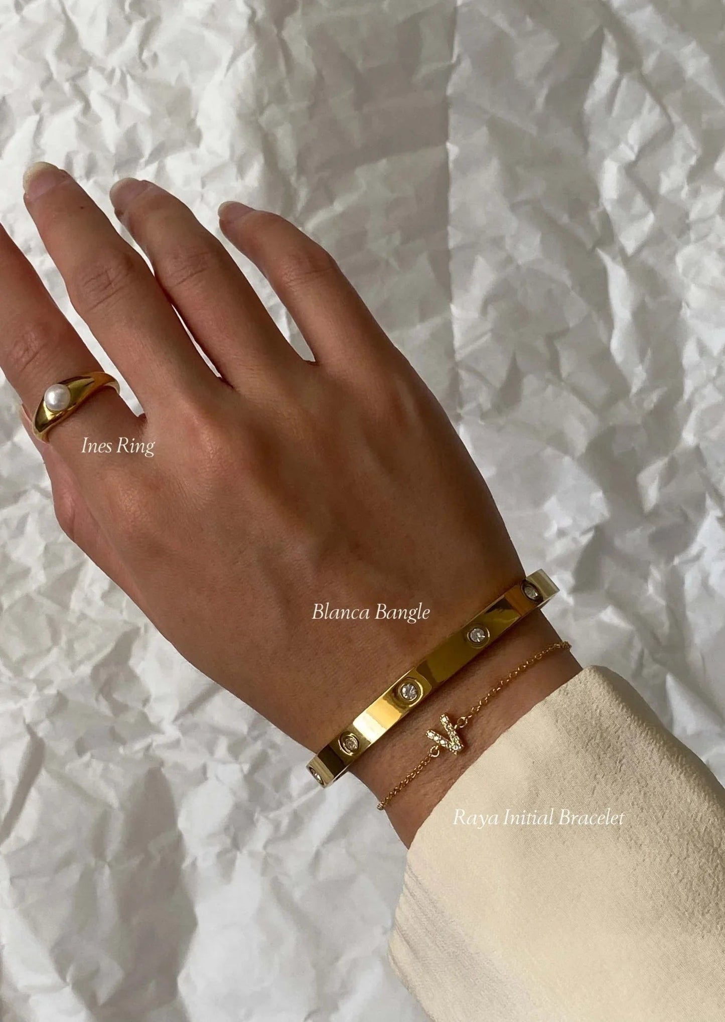 Lima Initial Bracelet
