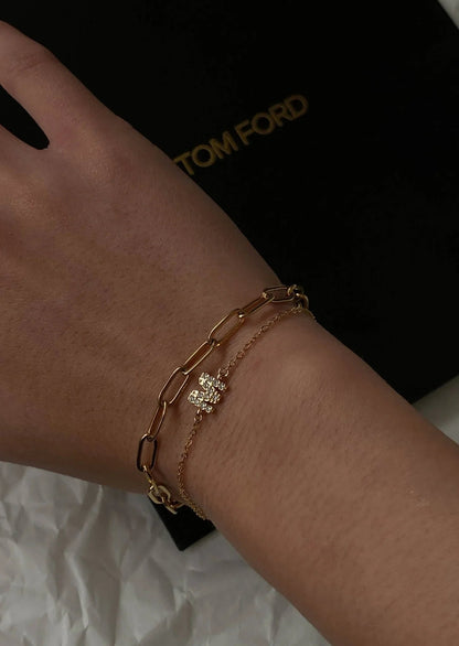 Lima Initial Bracelet
