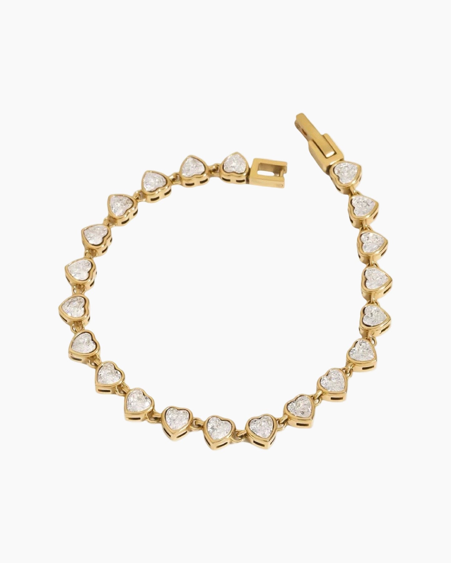 Vintage Aesthetic Hearts Bracelet